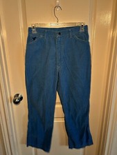 Vintage Women  s Wrangler Blue Corduroy Pants Misses Size 16