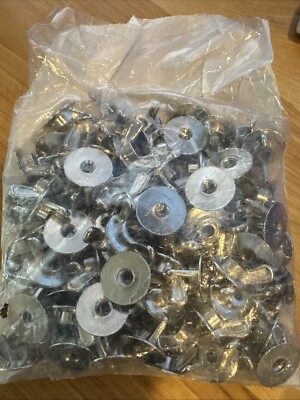 100 Hurricane Shutter Panel Washered  Wingnuts 1/4  - 20 Wing nuts (*d3)