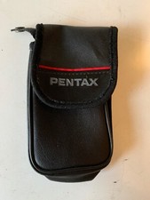 Black Leather -Pentax Compact Camera Case.