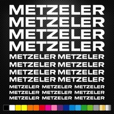 Metzeler - 21 Decals Stickers Sponsors Car Bike Motorcycle Motocross MX ATV
