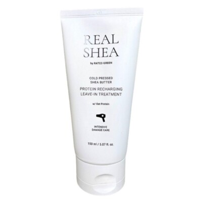 RATED GREEN Real Shea Protein Recharging Leave-In No wash Treatment 150ml