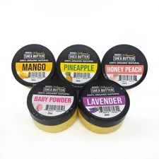 WONDER Whipped Shea Butter 2oz 100% Organic Natural  ** 5 SCENTS ** SET