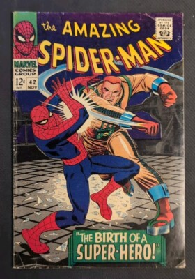 Amazing Spider-Man #42 1st Series Comic 1966 VG+ Romita 1st Full App Mary Jane 