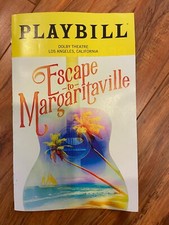 Escape to Margaritaville PLAYBILL Dolby Theatre Los Angeles CA Feb - March 2020