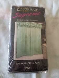 Colormate Supreme Shower Curtain in "Evergreen"  **NEW**  