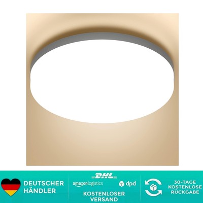 Deckenlampe LED Deckenleuchte 36W, 4000K, 4300LM Neutralweiß Rund Badezimmer ...