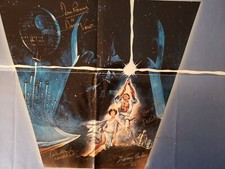 STAR WARS Cast SIGNED Autograph REVENGE Of Jedi Photo Poster Mark Hamill Prowse 