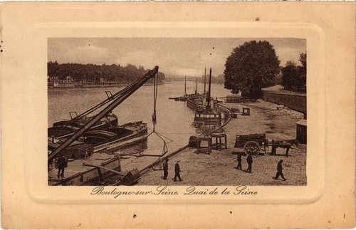 Carte Postale Ancienne – Boulogne-sur-Seine – Avenue De La Reine – 92 – Années 1900