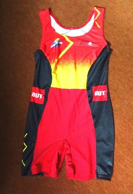 TOP Anzug Radsport / Triathlon SERTAO France Gr. L Top Design in chicen Farben 