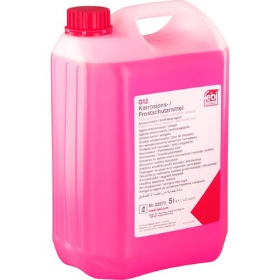 5L FEBI 22272 Kühlmittel G12 (Konzentrat) OPEL VW AUDI SEAT SAAB MAZDA VECTRA