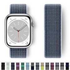 Nylon Sport Strap Compatible With Apple Watch Series 11 10 9 8 7 6 5 SE 38-49mm