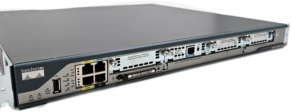 Cisco 2801 Integrated Services Router 2-Port Ethernet Serial - Image 2 of 4