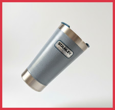 STANLEY 16oz Insulated Pint Tumbler w/ Bottle Opener Grey Stainless Steel