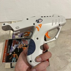 Dreamcast House of the Dead 2 W/ Mad Catz Blaster Gun And Guide - CRT TV Only*