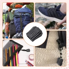 50Pcs Plastic Paracord Zipper Pulls Cord End Cap, Cord Lock Ends for Elastic ...