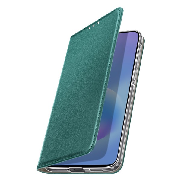 Avizar, Etui Galaxy A57 Folio Mit Kartenfach Und Standfunktion, DunkelgrüN-image