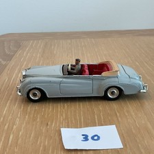 RARE VINTAGE DINKY TOYS 194 BENTLEY S SERIES COUPE DIECAST CAR GREY 1960 driver
