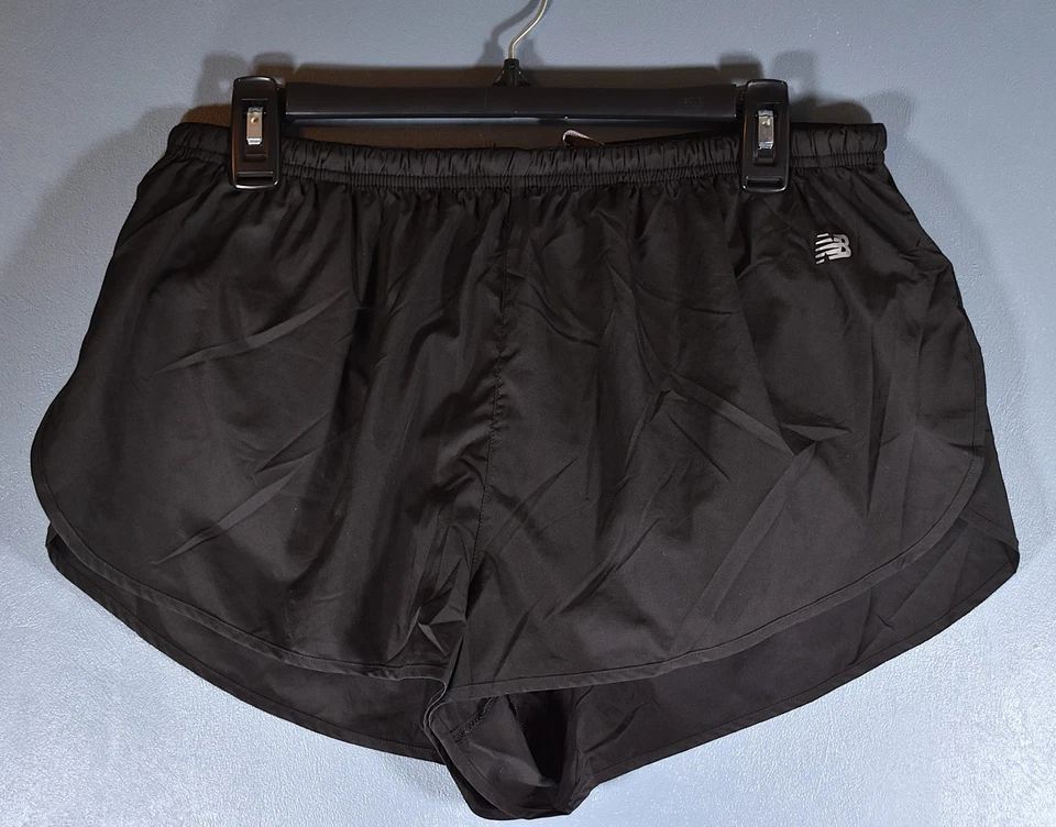 Шорты мужские New Balance 1,75 дюйма по внутреннему шву большой размер черные - Изображение 3 из 4