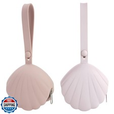 Lovbaby Silicone Pacifier Holder Case, Portable Leakproof Design Baby Pacifie