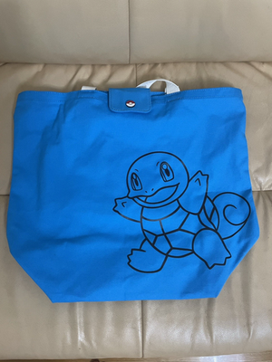 #ad Reusable Canvas Tote Blue Pokemon X Target Collab Squirtle $26.99