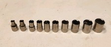 Craftsman 14 Drive 10pc Metric Shallow Socket Set 4mm To 13mm 6pt G G1 Usa Craftsman 14 Drive 10pc Metric Shallow Socket Set 4mm To 13mm 6pt G G1 Usa