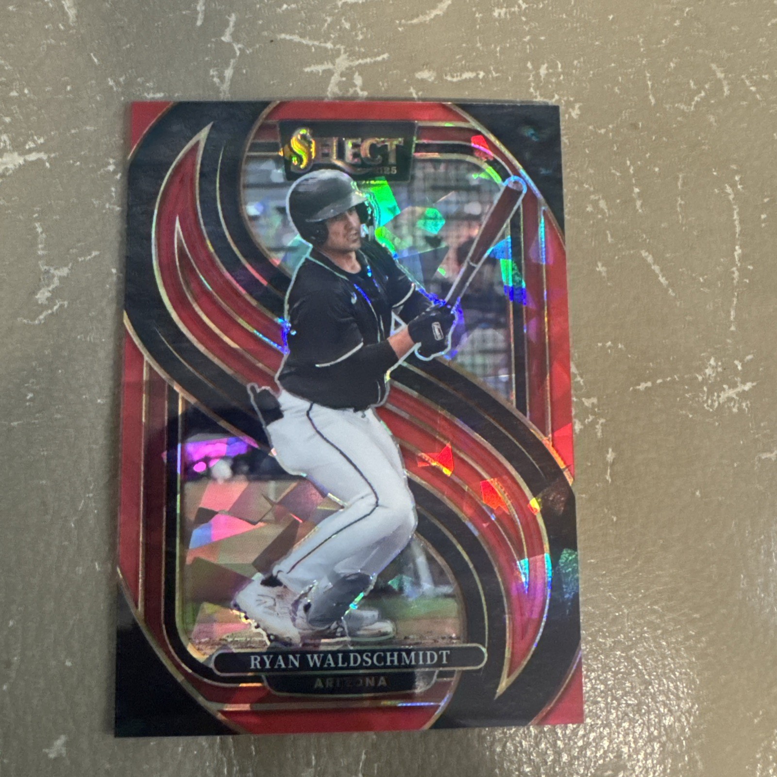 2025 Panini Select Baseball #144 Ryan Waldschmidt Premier Level Red Prizm /199