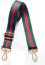 Purse Strap Replacement Crossbody Handbag Stripe Wide Adjustable