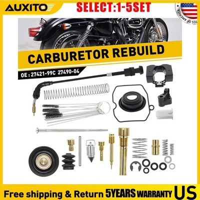Carburetor Rebuild Re Kit For Harley Davidson Street Glide FLHX Road Glide 1-5X