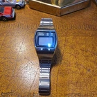 Vintage Mens Seiko 0634-5009 Lcd Digital Bond Style Watch - Good Condition!