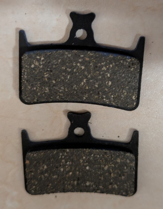 Hope Mono M4 E4/RX4 RX4+ Blue (Road) All weather compound Brake Pads Pair (2)