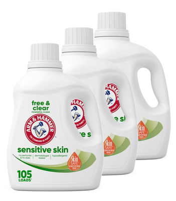 #ad #ad ARM amp; HAMMER Sensitive Skin Free amp; Clear Liquid Detergent 105 fl oz 105 Loads $24.25