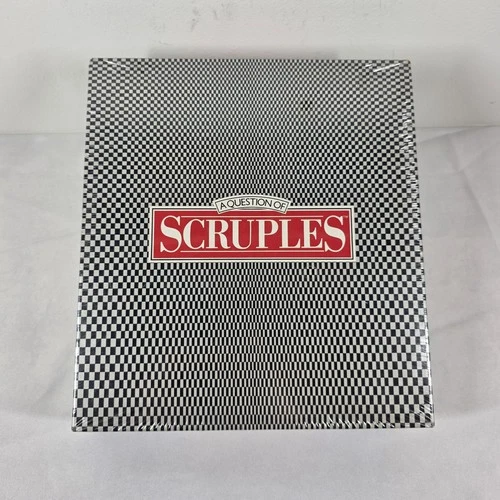 A Question Of Scruples Vintage Board Game 1986 Milton Bradley Brand New Sealed