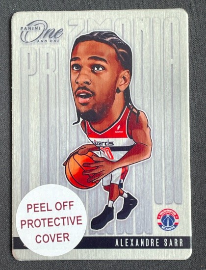 Alexandre Sarr 2024-25 Panini One and One Prizmania SSP #4