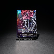 St. Ethanbaron V. Nusjuro (Alternate Art) OP13-080 Carrying On His Will Foil