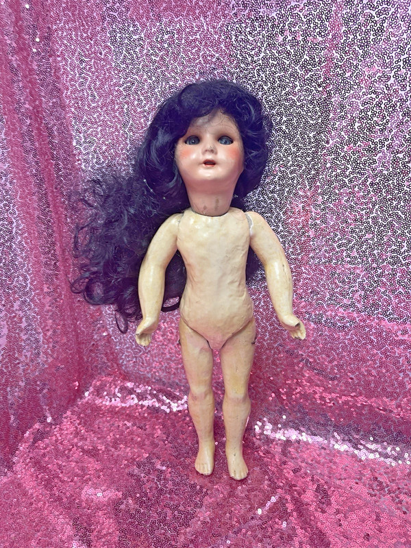 Vintage Composition Girl Doll 