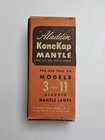 Aladdin Kone Kap Mantle for Models 3-11 Oil/Kerosene Blue Silver Mantle Lamps — photo 5