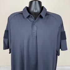 Under Armour Tac Elite Polo Men's XL Dark Navy Blue Stretch New 65 1379202-465