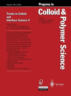 Solans - Trends in Colloid and Interface Science X - New paperback or  - X555z