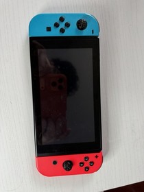 Nintendo Switch Console with Neon Blue & Red Joy-Con Controllers and Dock
