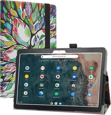 TABLET-HÜLLE FÜR ARCHOS T96 9,6'''' PU-LEDER MEHRFARBIG MATT MIT STAND