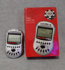 World Series of Poker Handheld Texas Hold 'Em Electronic Game Excalibur