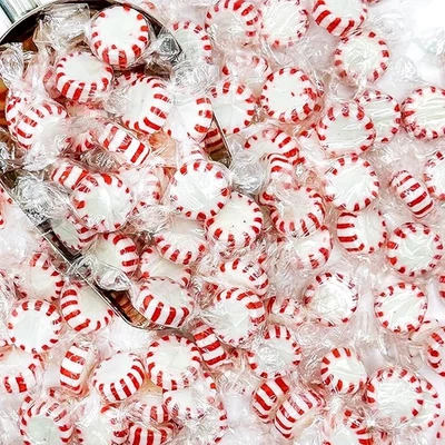 RICH & RICHERS Valentines Day Candy | Starlight Mints Peppermint Hard Bulk Candy | 1,2,3,4,5 LB