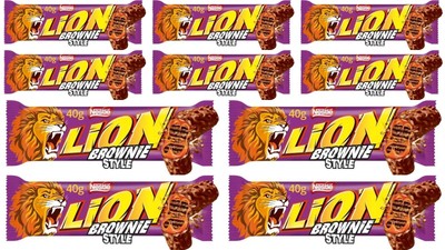 10 x Nestle LION BROWNIE STYLE - Bar 10 x 40g