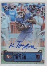 2016 Panini Prestige Rookie Signatures Xtra Points Red Kelvin Taylor Auto RC n1u