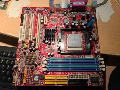 MSI MS-7207 Ver 2.0 K8NGM2 MicroATX Socket 939 Motherboard WITH CPU
