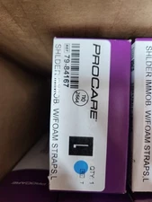 79-84167 Immobilizer Shoulder With Foam Straps Ctn Nvy Part# 79-84167  Large