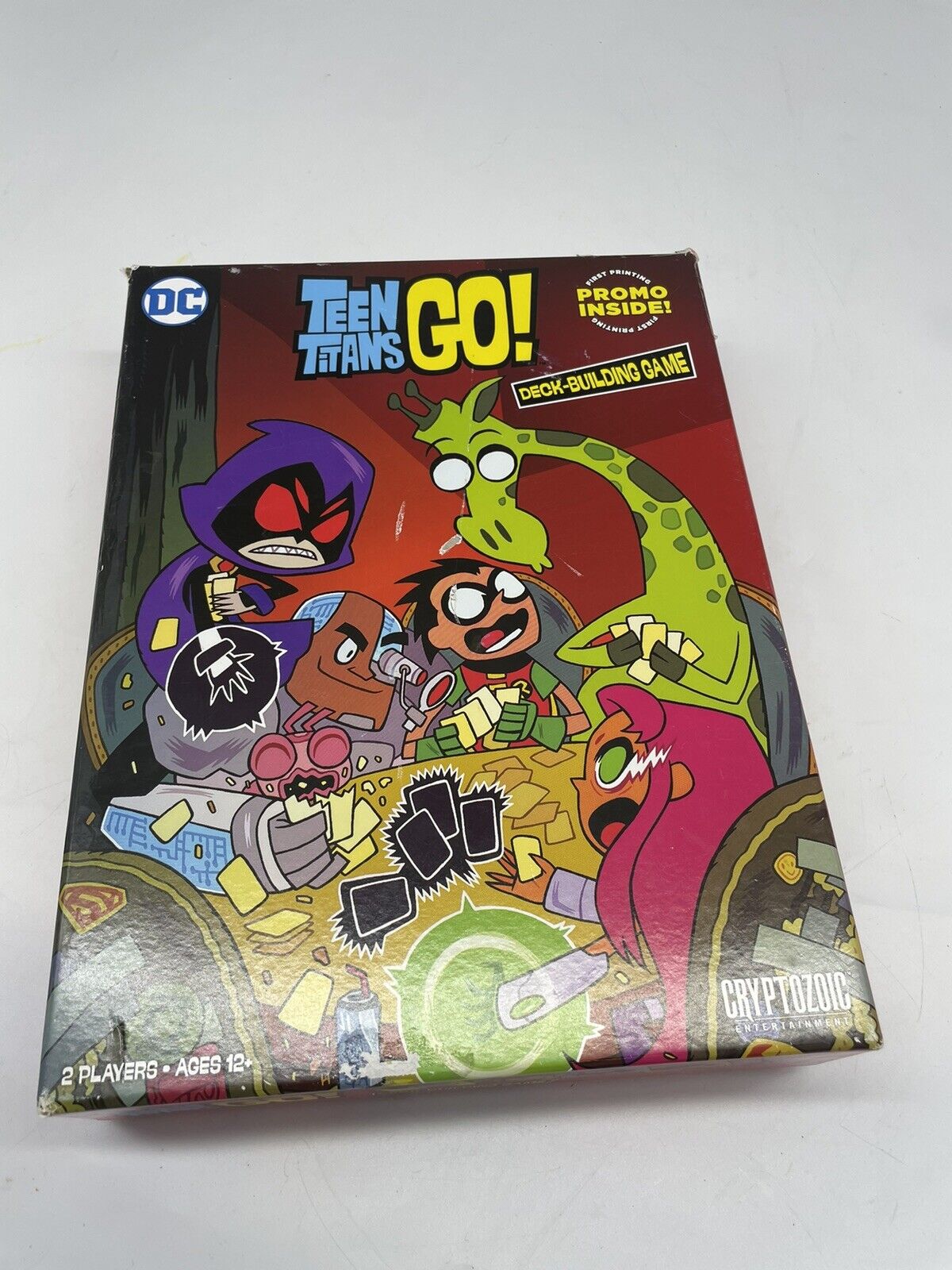  Cyrptozoic Entertainment DC Deck-Building Game: Teen Titans :  Toys & Games