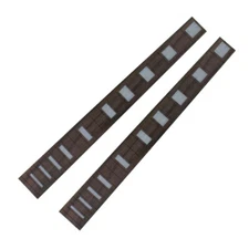 2PCS Electric Guitar Fingerboard 22 Fret 24.75 Inch Rosewood for Build Guitars