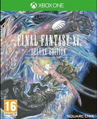 XBOX ONE FIANL FANTASY XV DELUXE EDITION STEELBOOK AND GAME USED