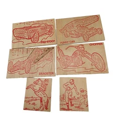 ART Co. Inc. Challenger I Woodburning Set Replacement Wood Pieces Only Read